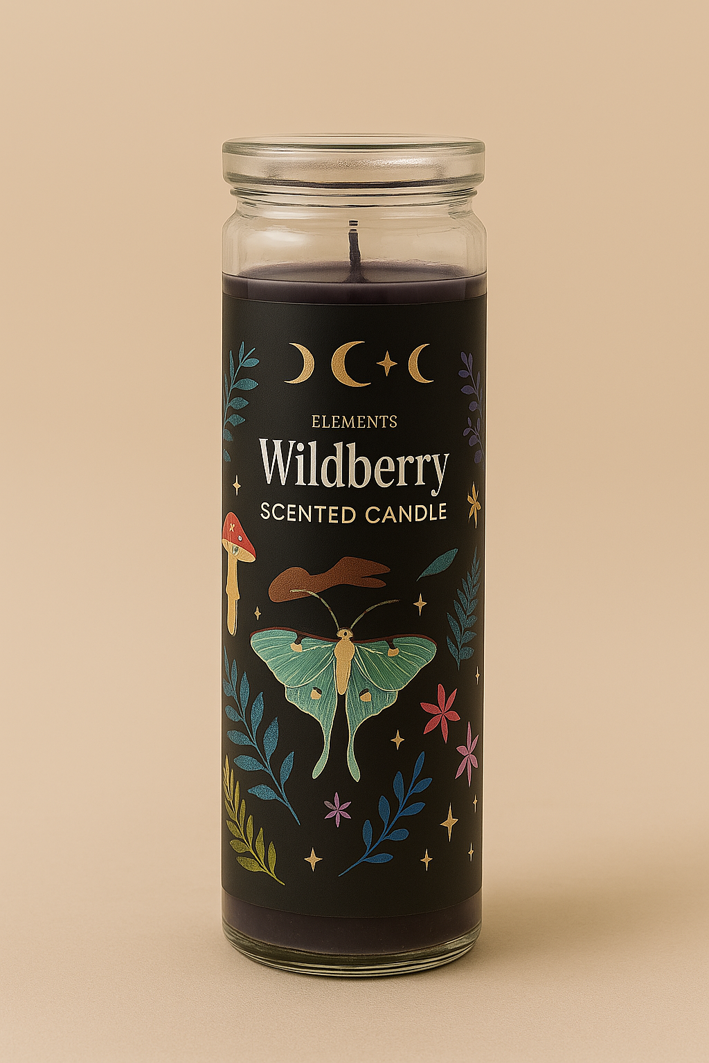 Christmas Moon & Candle Gift Box